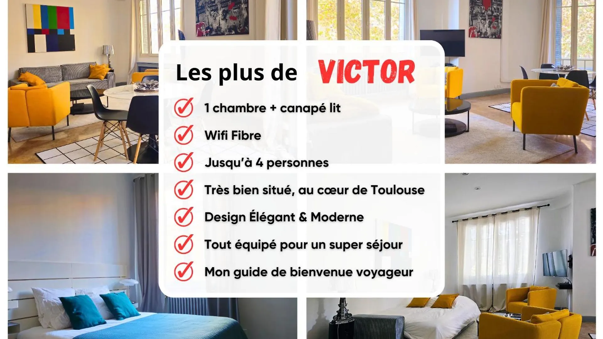 L'Idrac, Appartements En Hyper Centre Toulouse Apartamento